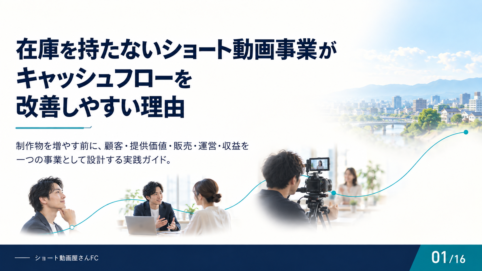 在庫を持たないショート動画事業がキャッシュフローを改善しやすい理由の表紙