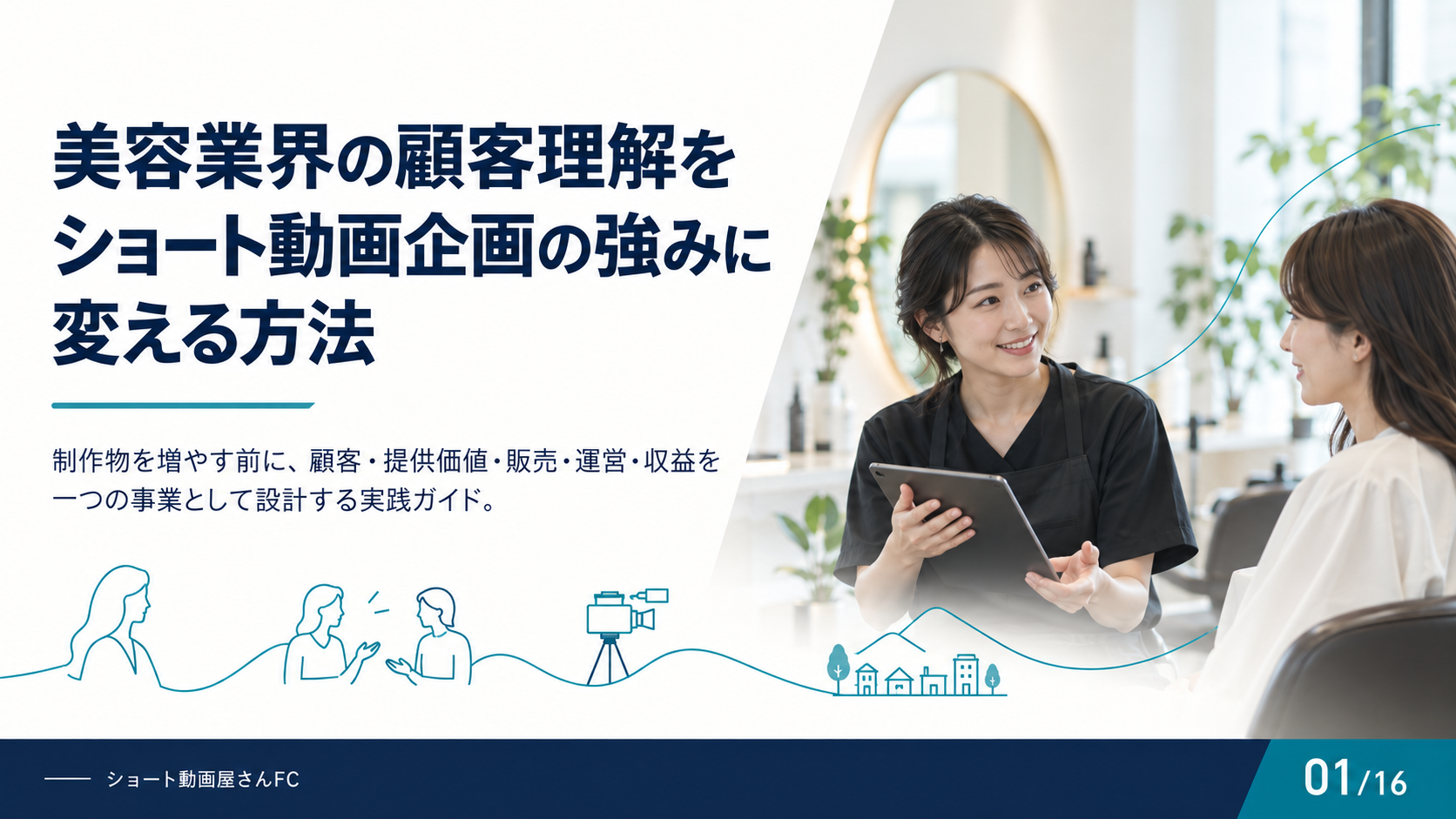 美容業界の顧客理解をショート動画企画の強みに変える方法の表紙
