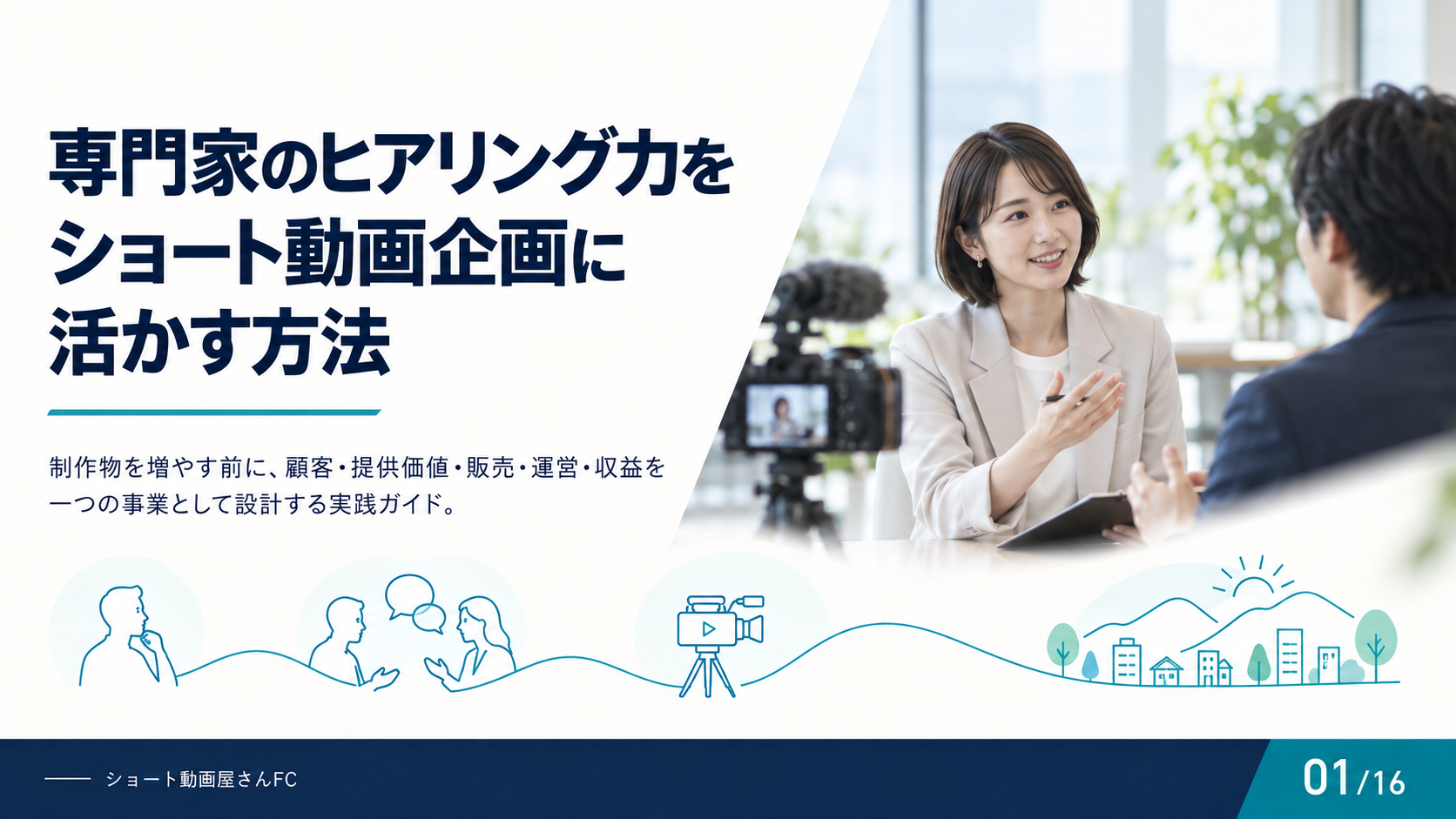専門家のヒアリング力をショート動画企画に活かす方法の表紙