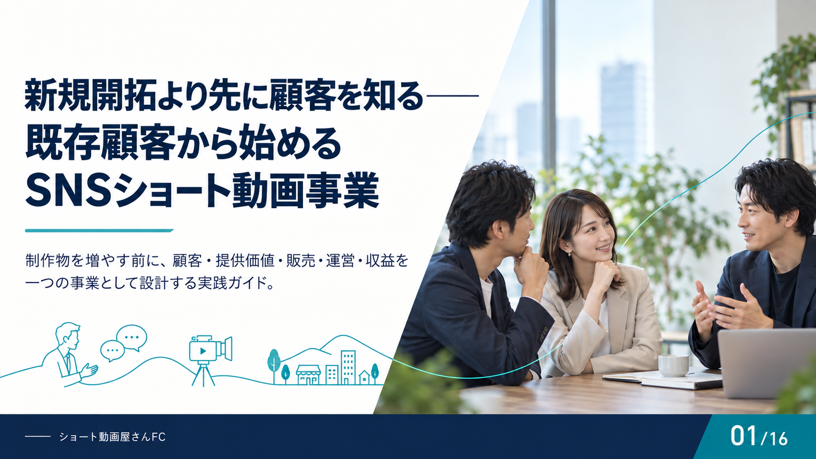 新規開拓より先に顧客を知る——既存顧客から始めるSNSショート動画事業の表紙