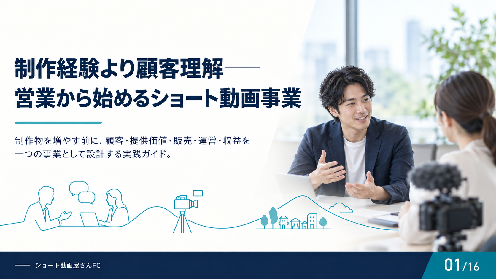 制作経験より顧客理解——営業から始めるショート動画事業の表紙